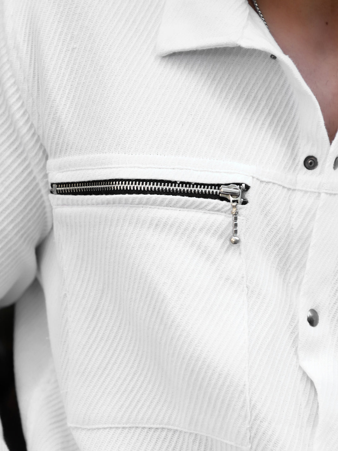 Ironwood White Shacket