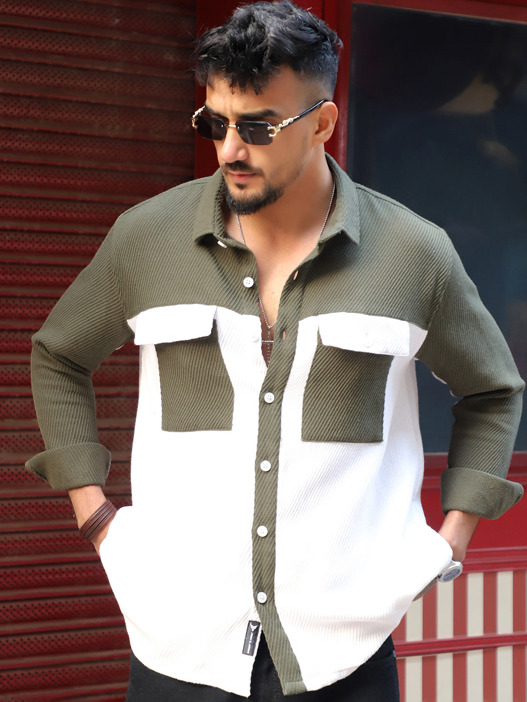 Sandrift White Shacket