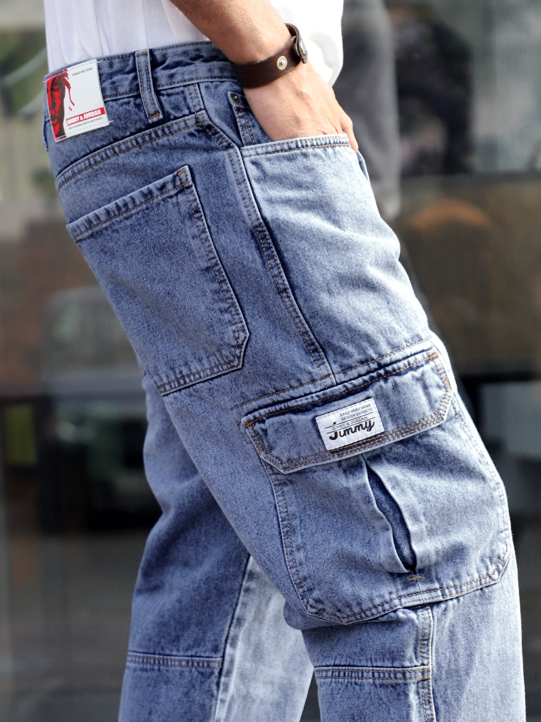 Zoom Classic Blue Denim Cargo