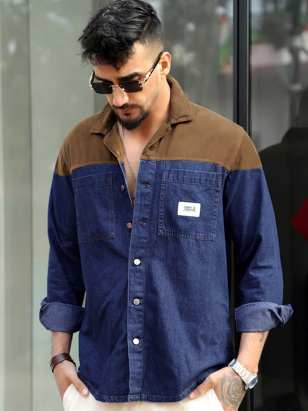 Tidebreak Marine Blue Denim Shirt