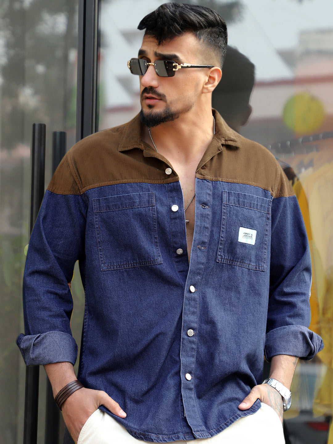 Tidebreak Marine Blue Denim Shirt