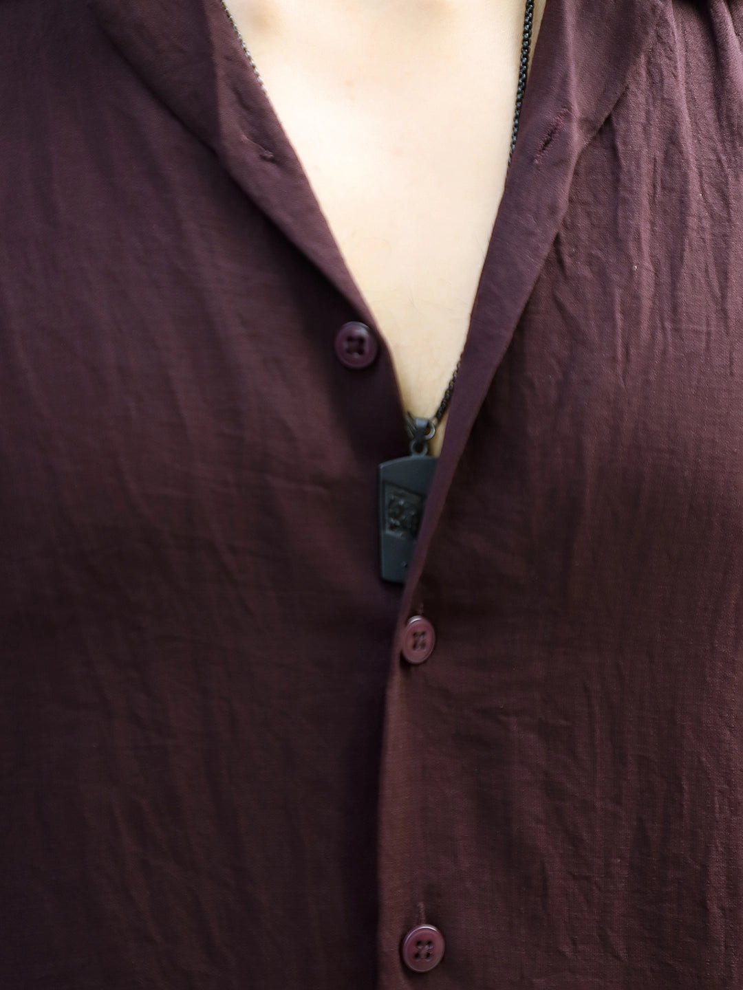 Linen Atlantis Dark Purple Co Ord Set