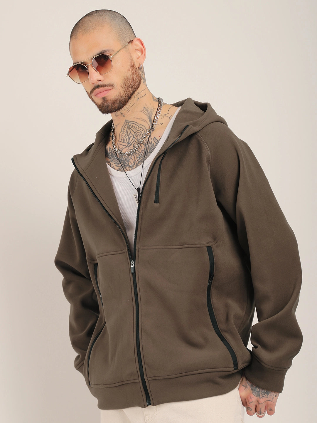 Zipper Hoodie Men