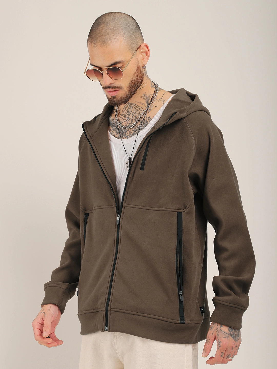 Zipper Hoodie Men