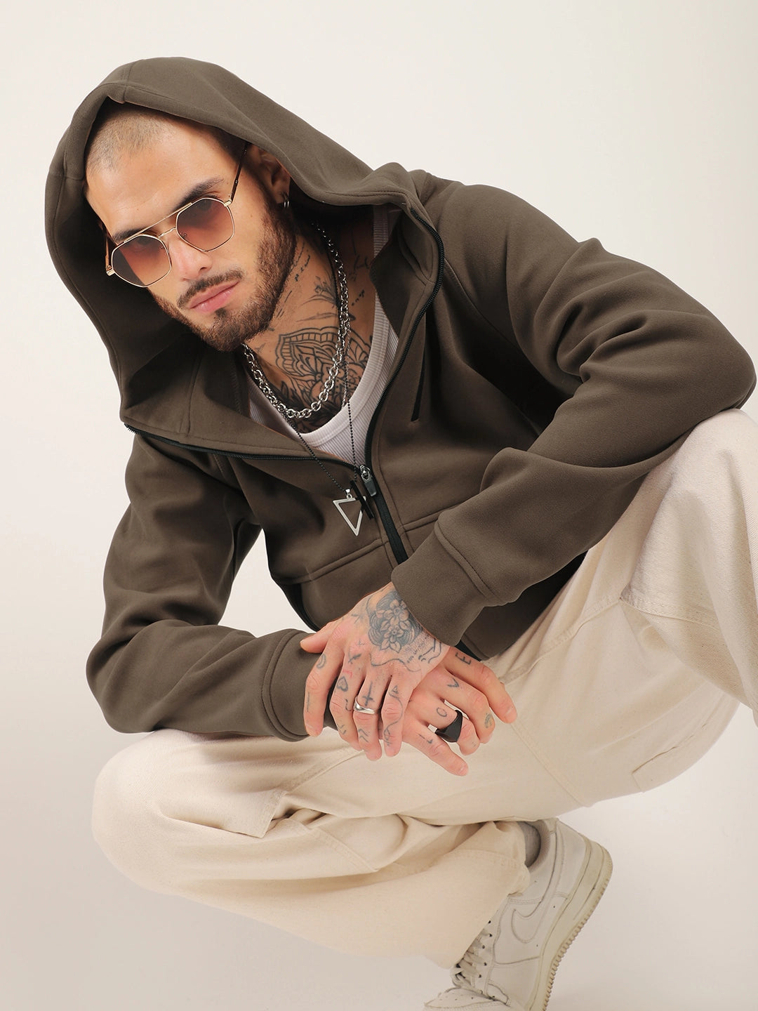 Zipper Hoodie Men