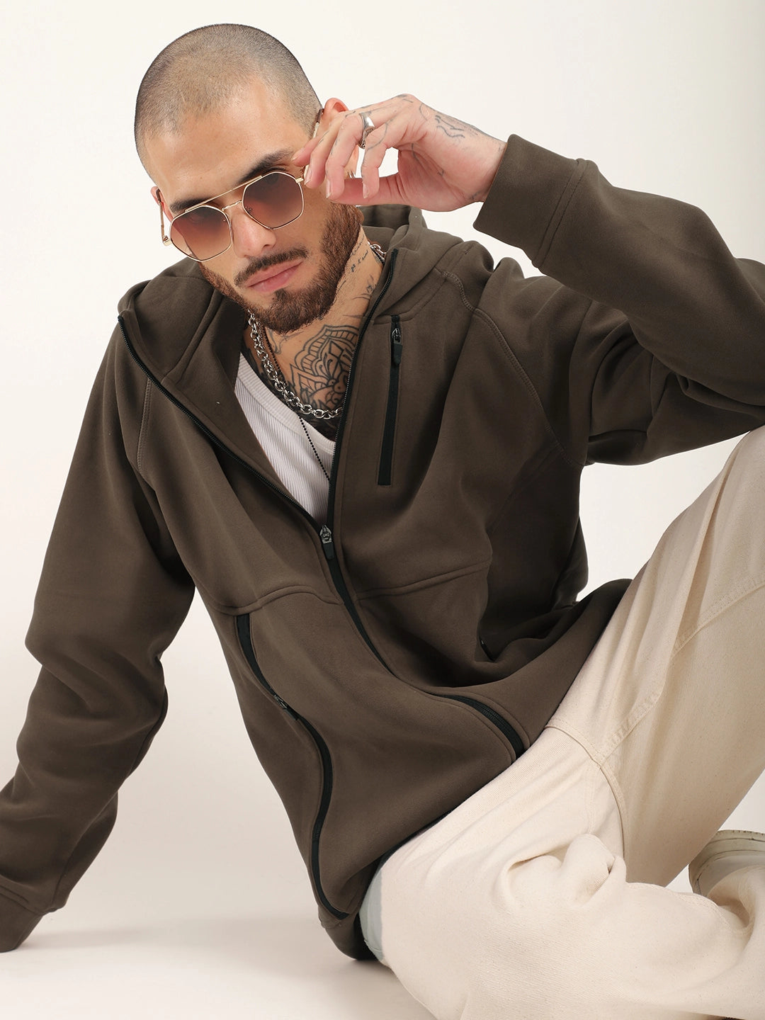 Zipper Hoodie Men