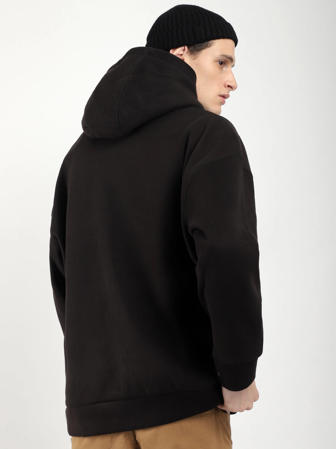 Black Oversized Hoodie for Men