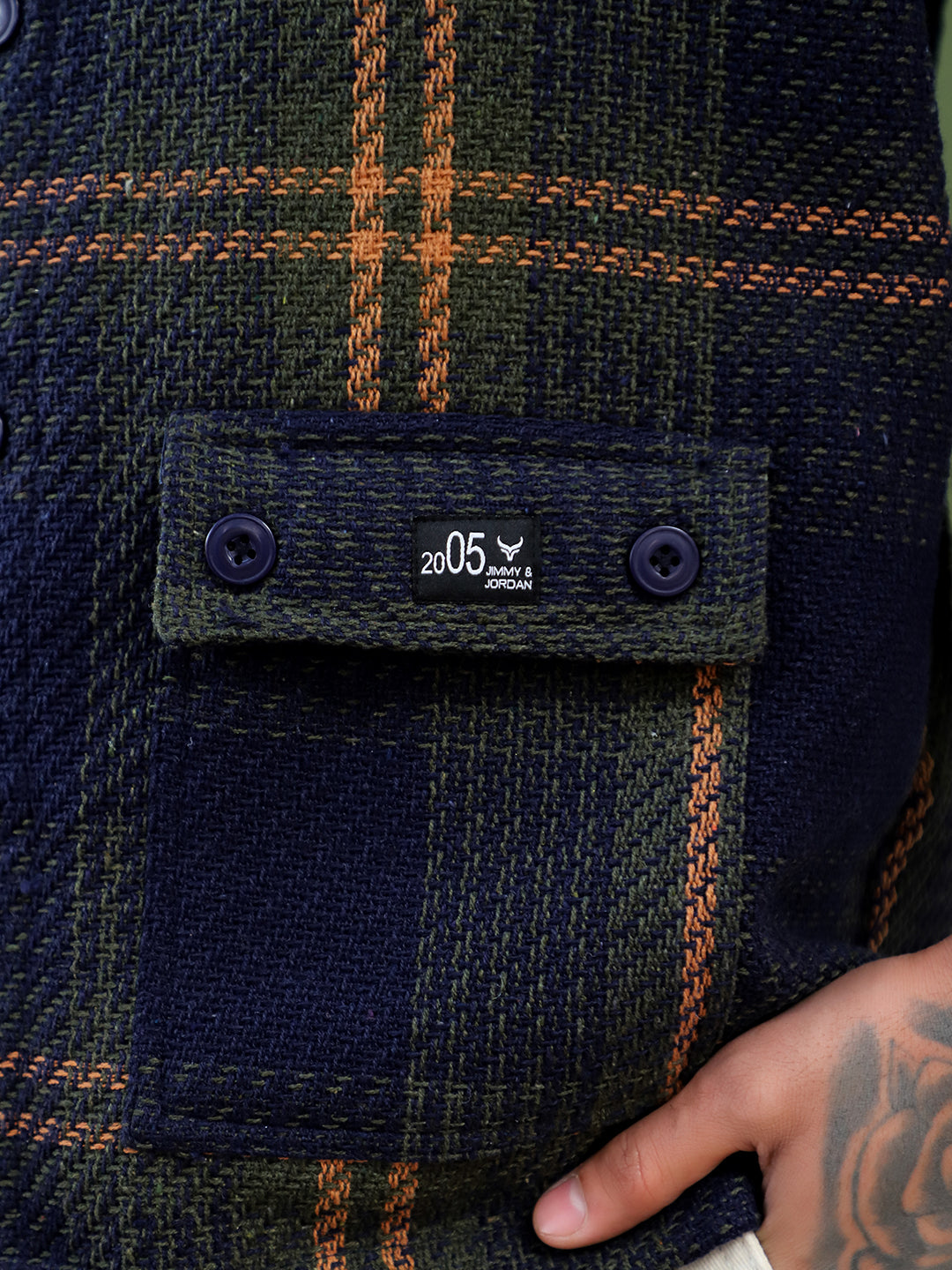 Frame Theory Indigo Blue Shacket