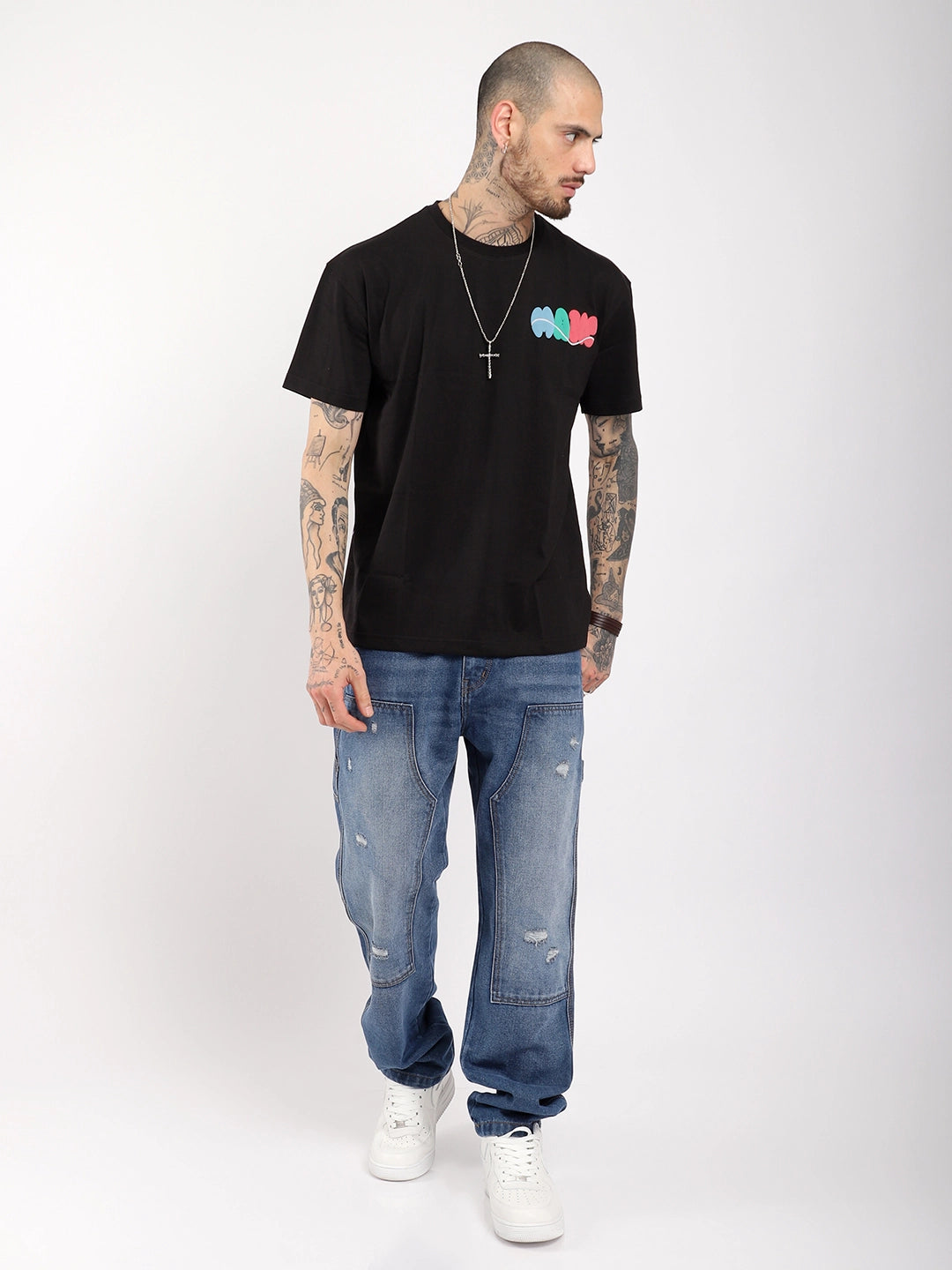 Men Black T-Shirt
