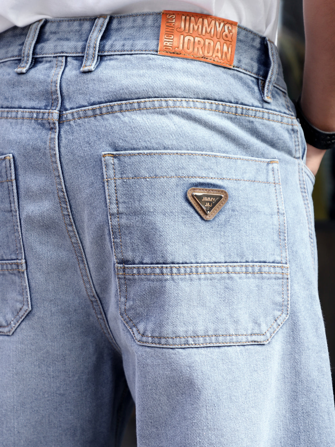 City Core Columbia Blue Baggy Jeans