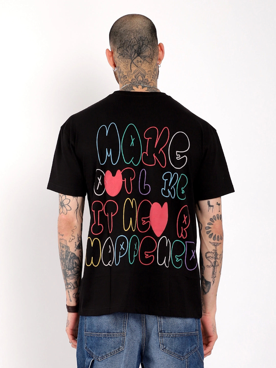 Men Black T-Shirt