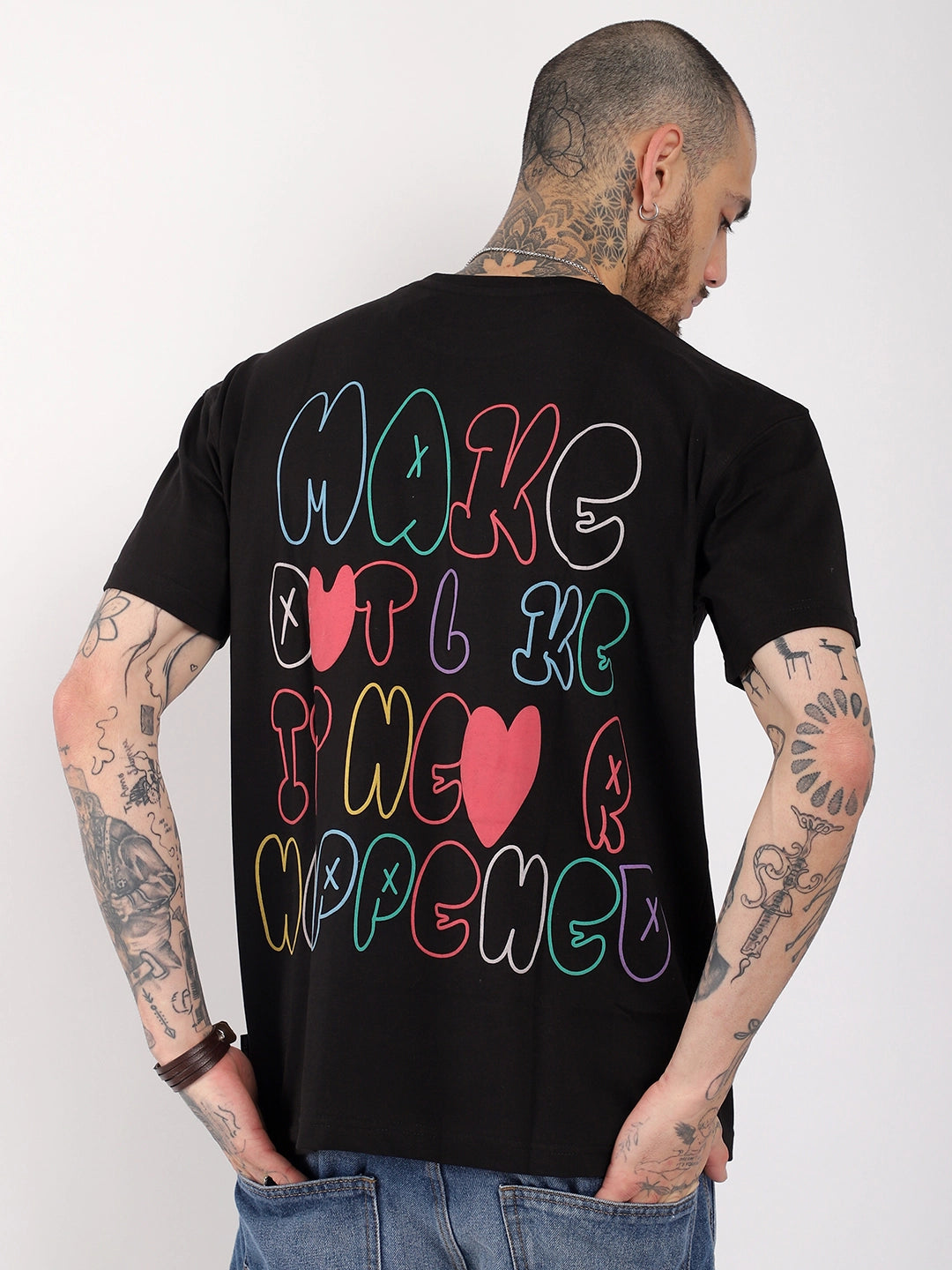 Men Black T-Shirt