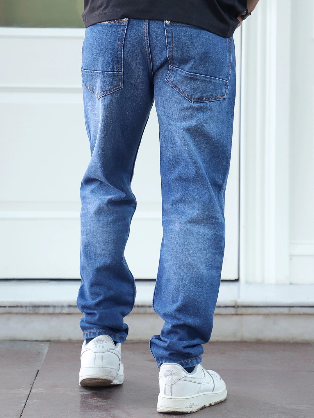 Marble Mist Blue Denim Jeans