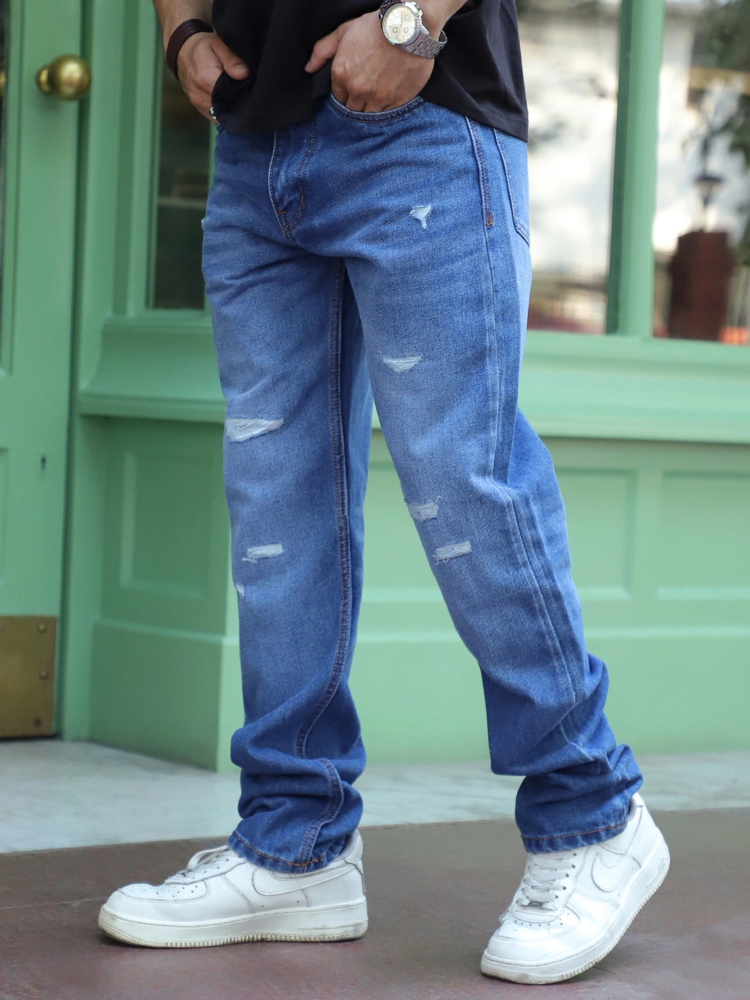 Stitch ford Blue Denim Jeans