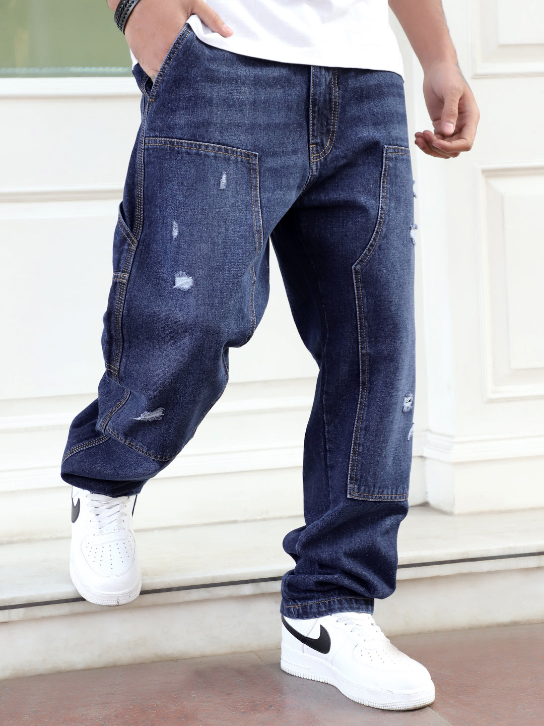 Royal Stitch Dark Blue Denim Jeans
