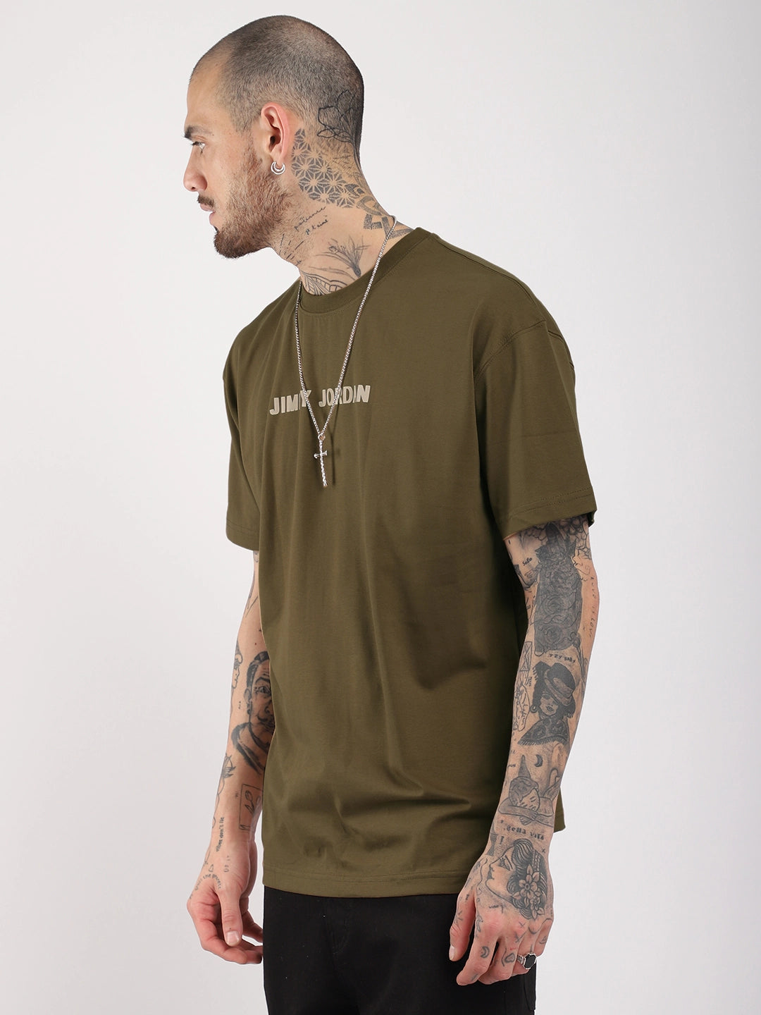 On Air Oversized Khaki T-Shirt