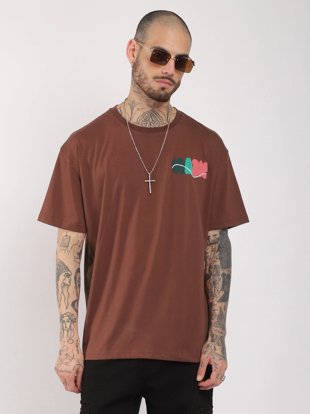 Oversized Brown T-Shirt