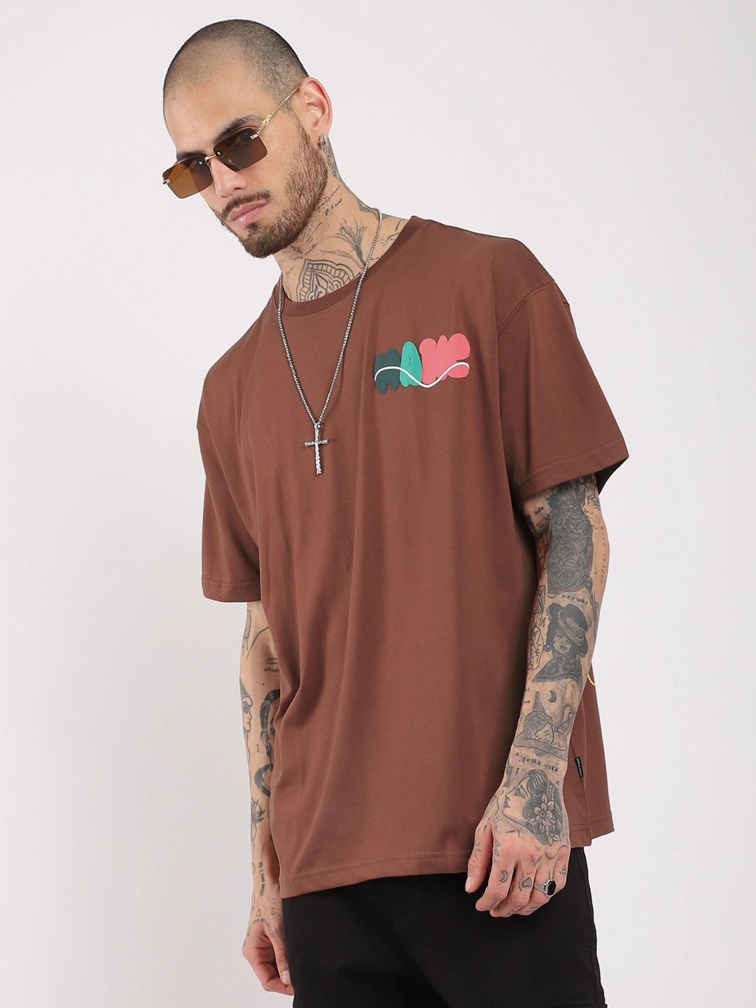 Oversized Brown T-Shirt