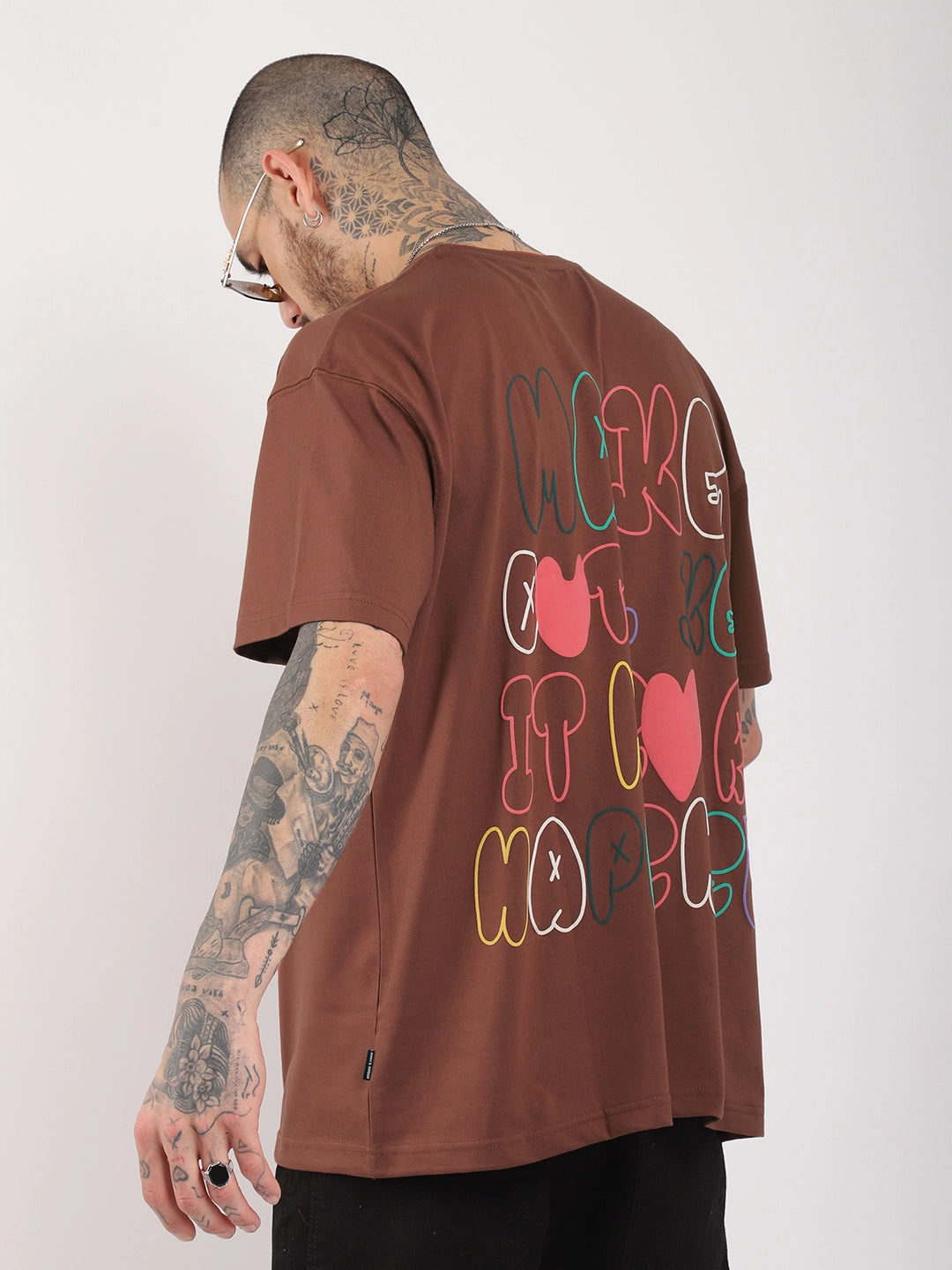 Oversized Brown T-Shirt