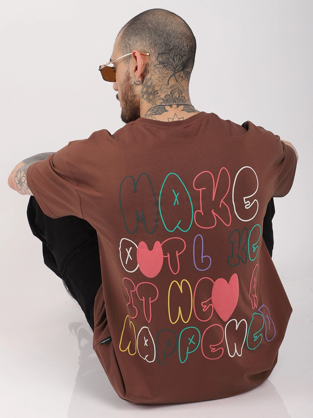 Oversized Brown T-Shirt