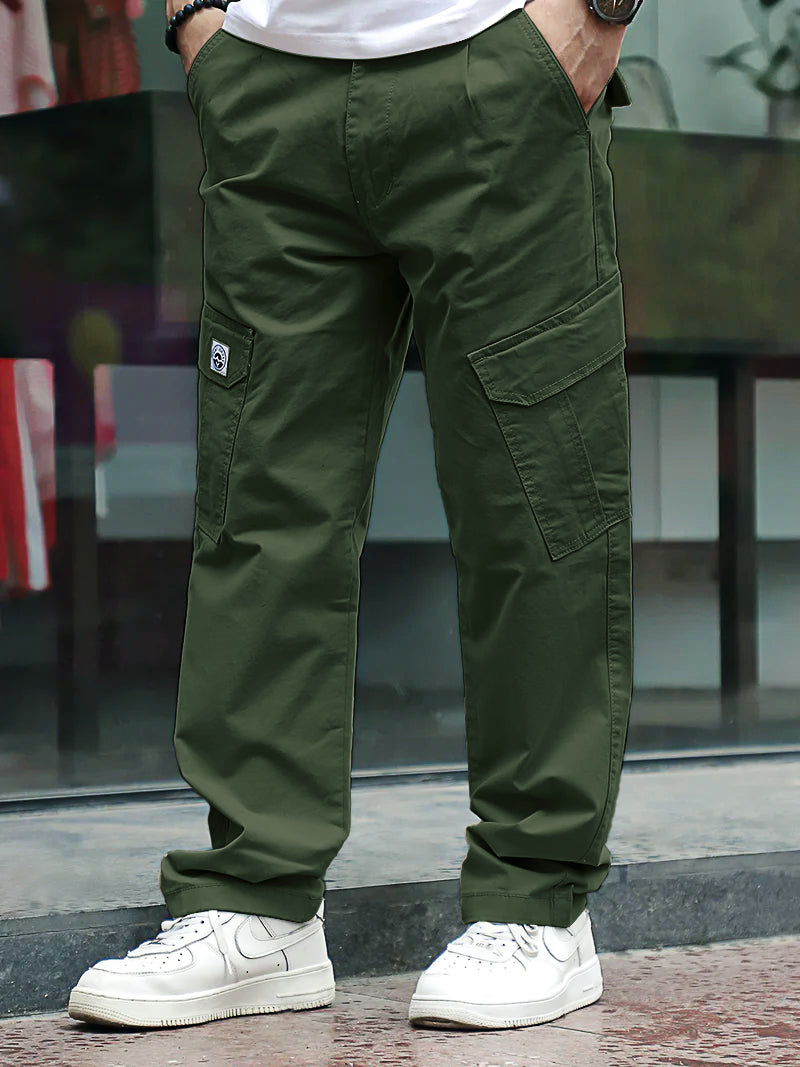 Regal Wears Olive Cotton Cargo