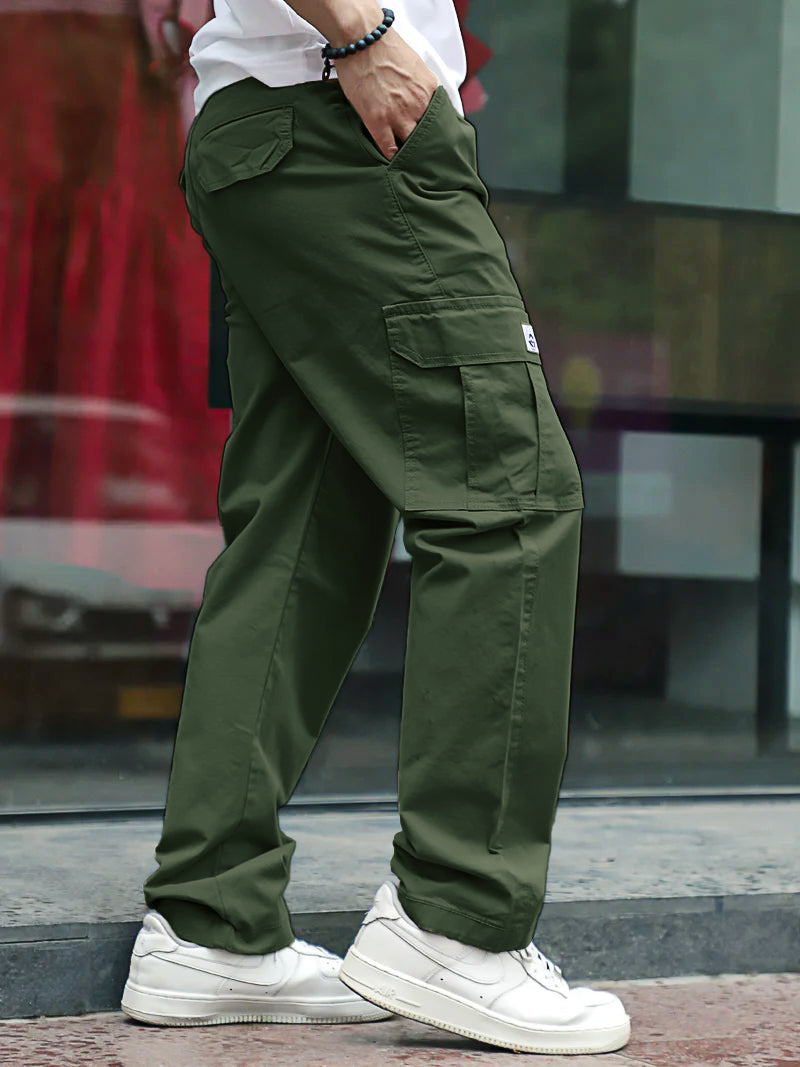 Regal Wears Olive Cotton Cargo
