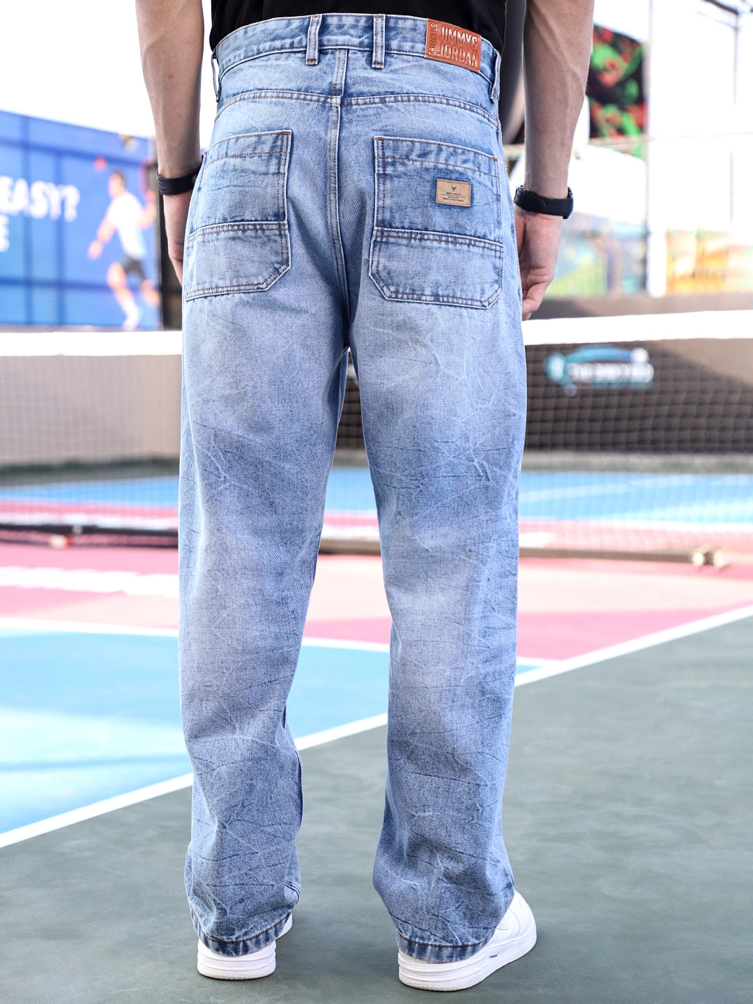 Darkforce Classic Blue Baggy Fit Jeans