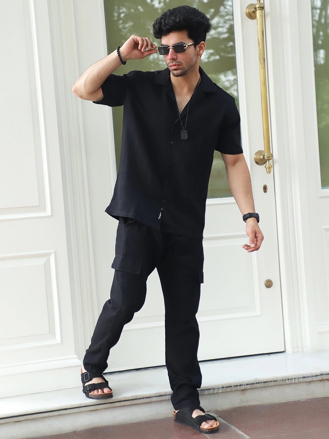 Modern Fit Black Co-Ord Set