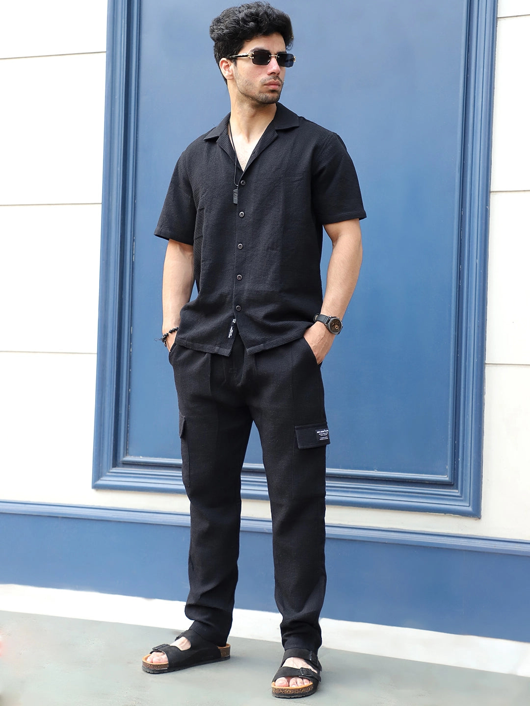 Modern Fit Black Co-Ord Set