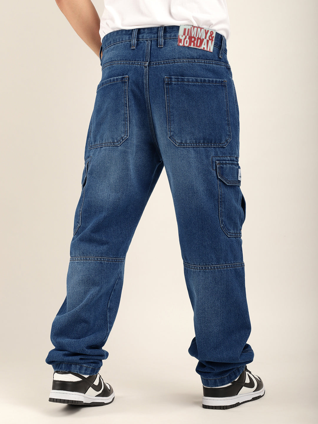 Nightline Violet Blue Denim Cargo