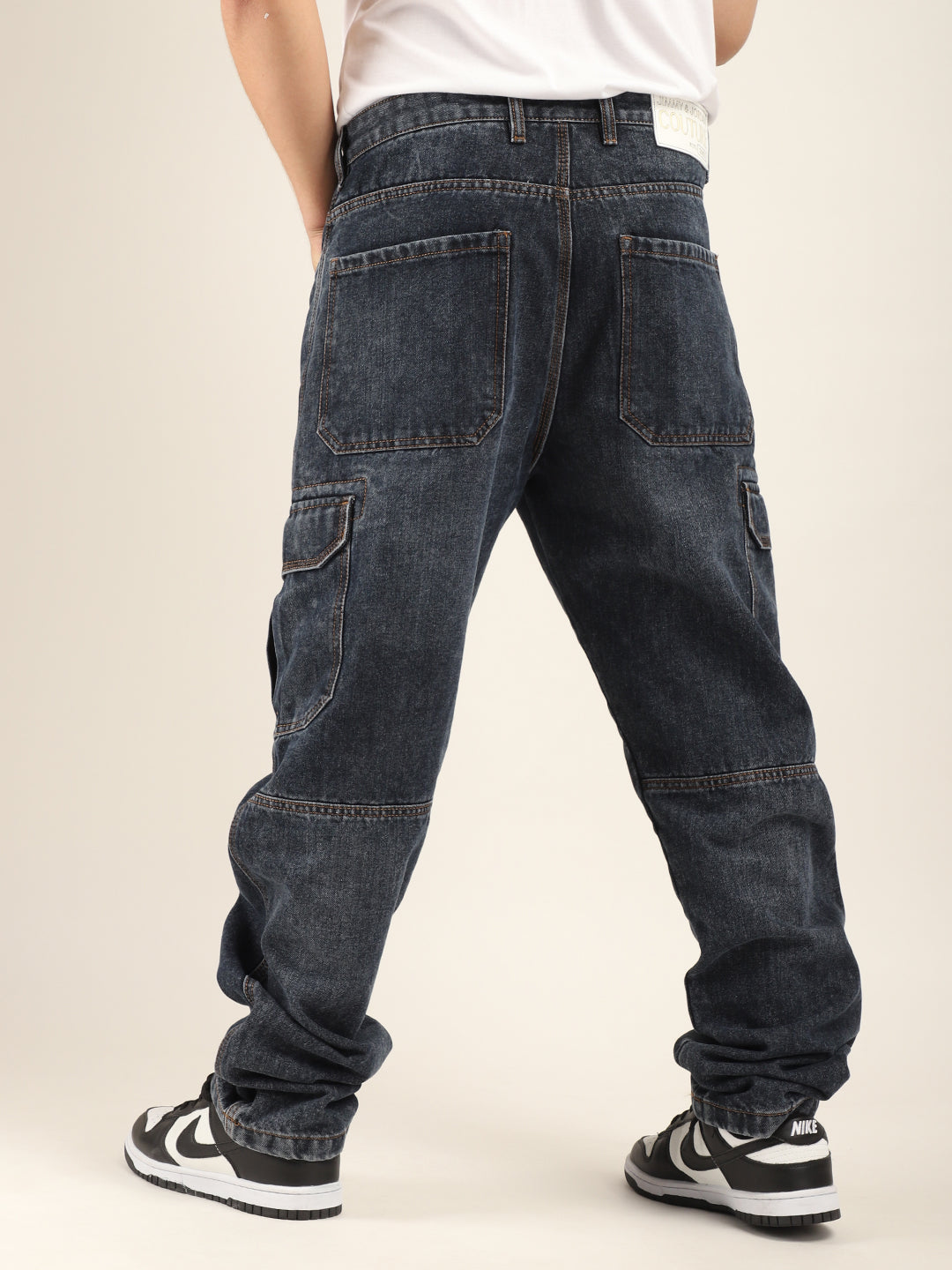 Blue Denim Cargo