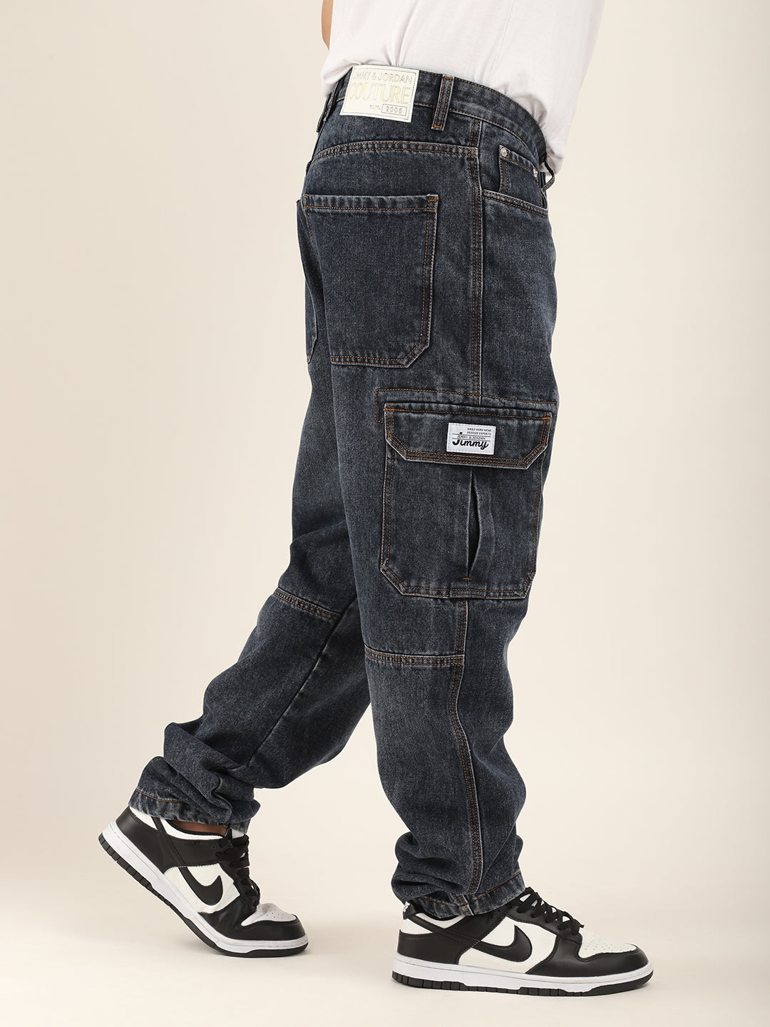 Blue Denim Cargo