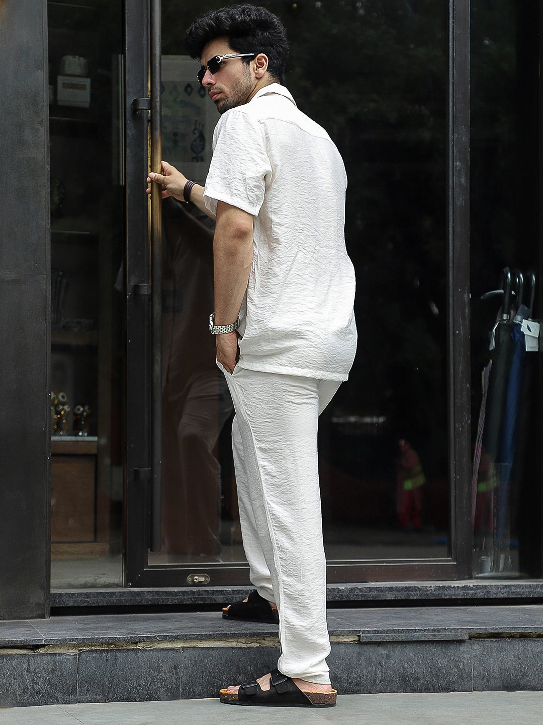 Linen Atlantica White Co-Ord Set