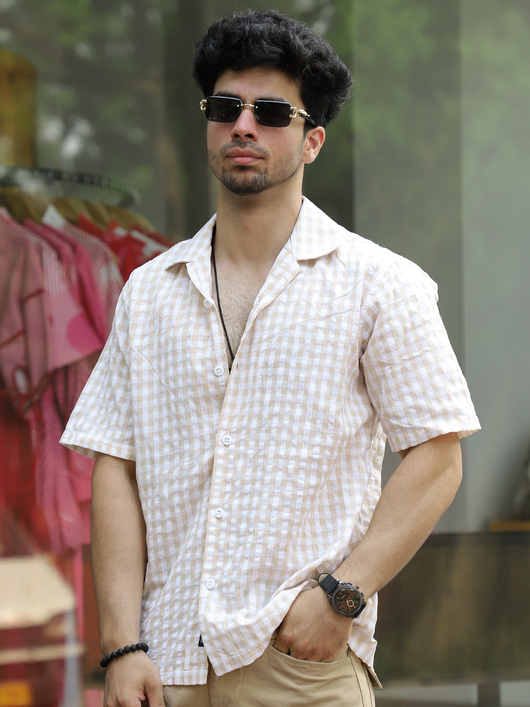 Silvan Stitch Fon Half Sleeve Shirt