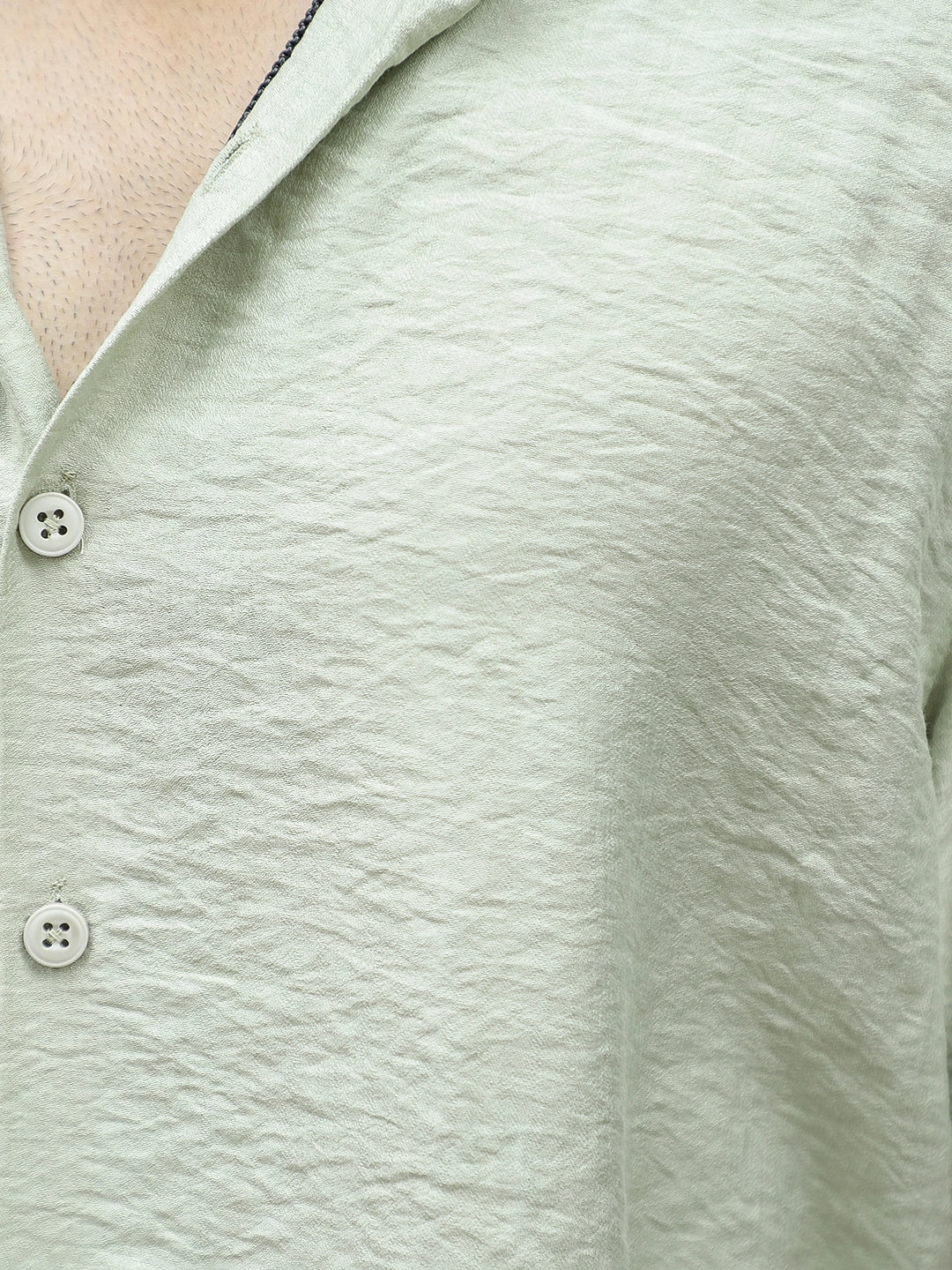 Linen Atlantica LIGHT Green Co-Ord Set