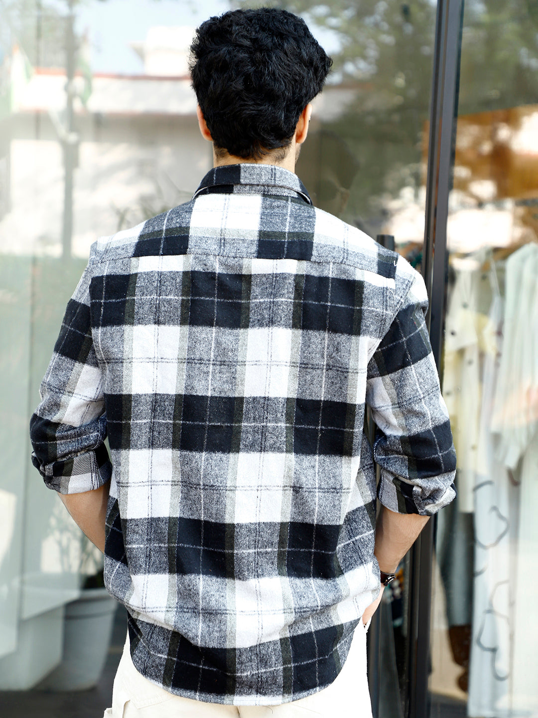 Thunderbird Basil Green Check Shirt