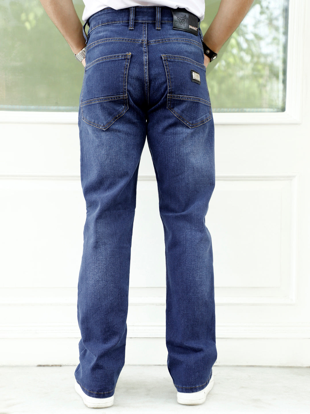Ash & Alder Denim Blue Bootcut Jeans