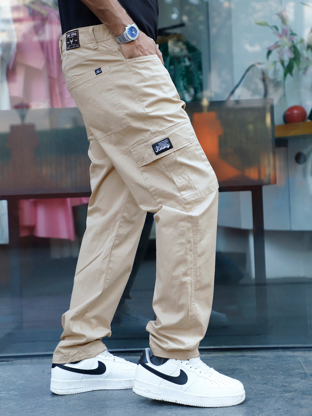 Loom Beige Cotton Cargo