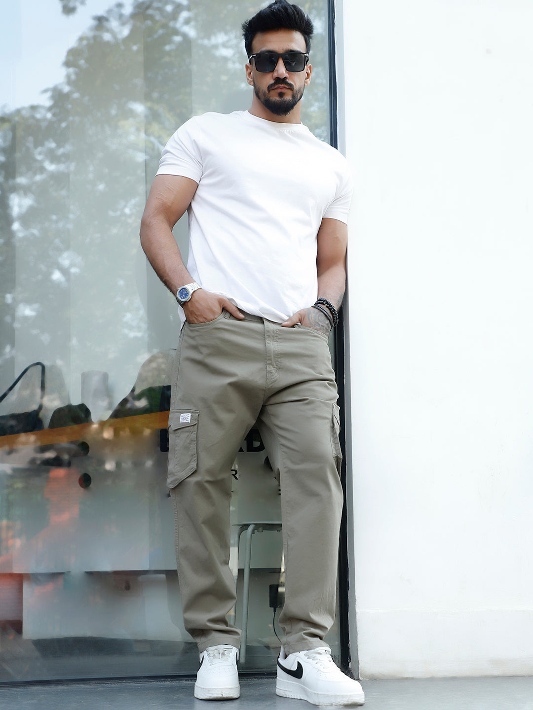 HEX Seaweed Green 6 Pocket Cotton Cargo