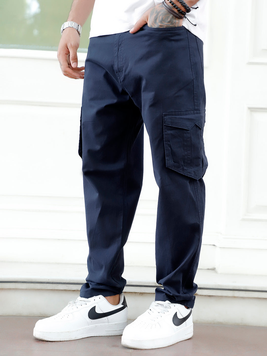 HEX Oxford Blue 6 Pocket Cotton Cargo