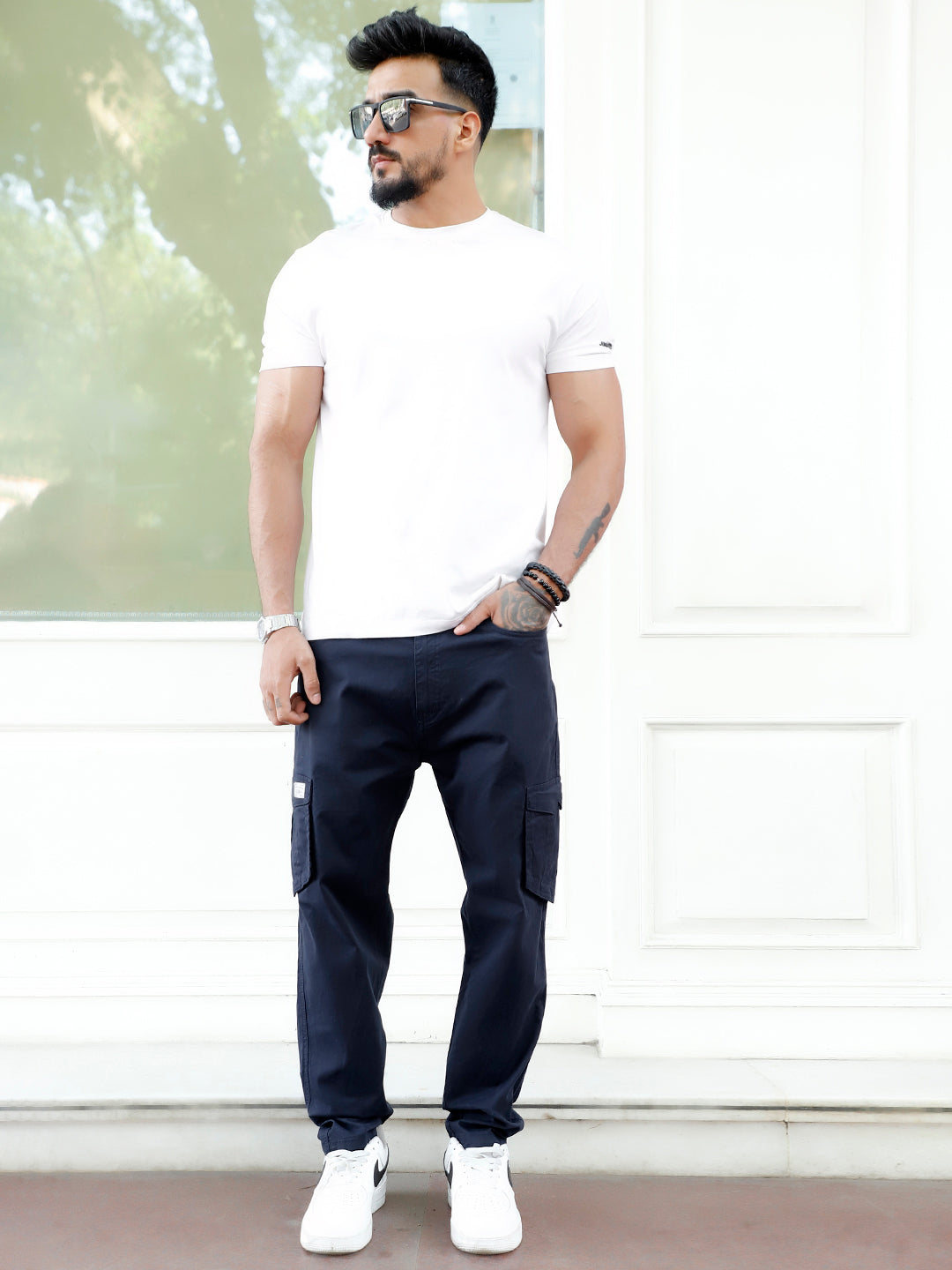 HEX Oxford Blue 6 Pocket Cotton Cargo