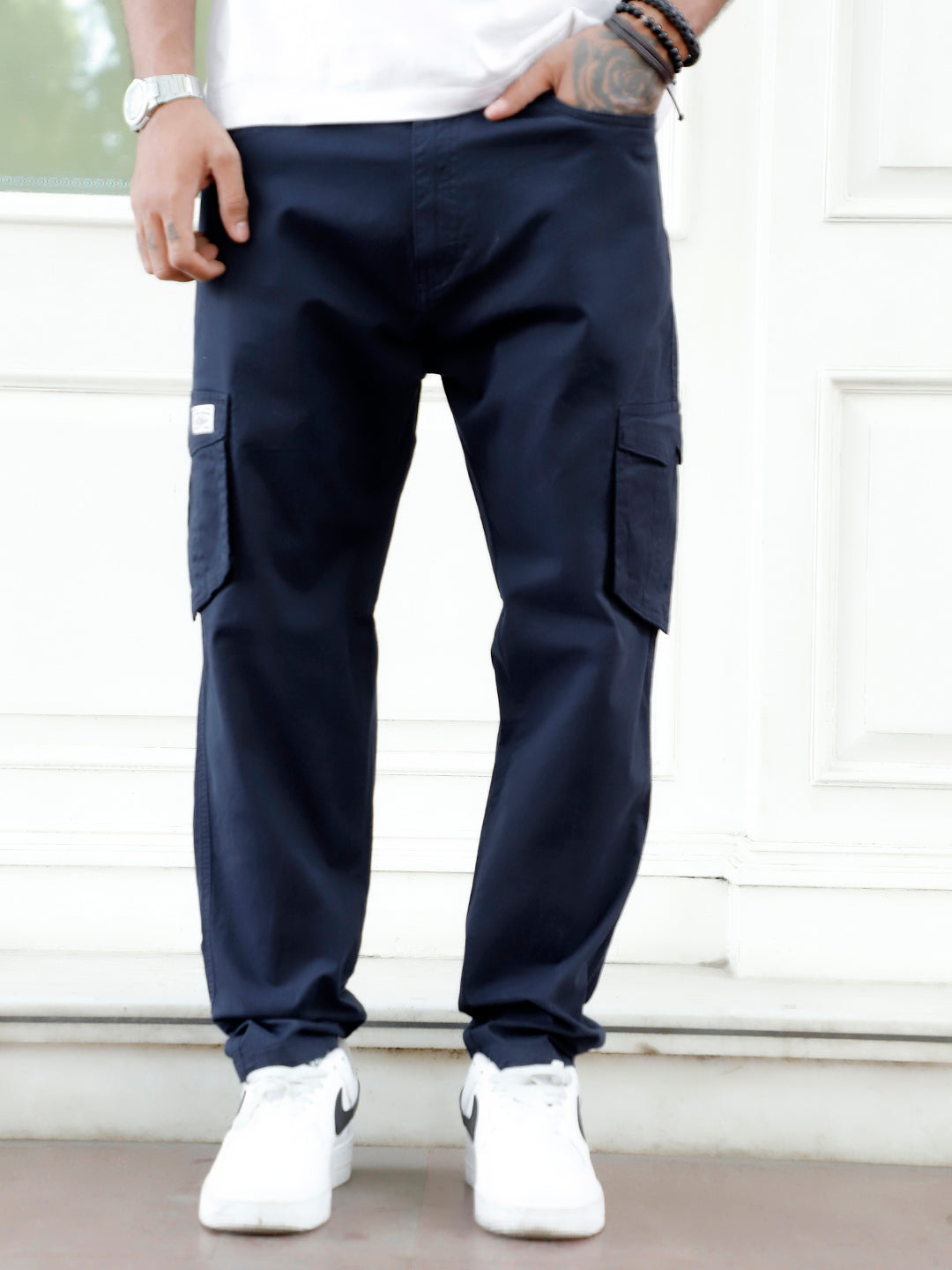 HEX Oxford Blue 6 Pocket Cotton Cargo