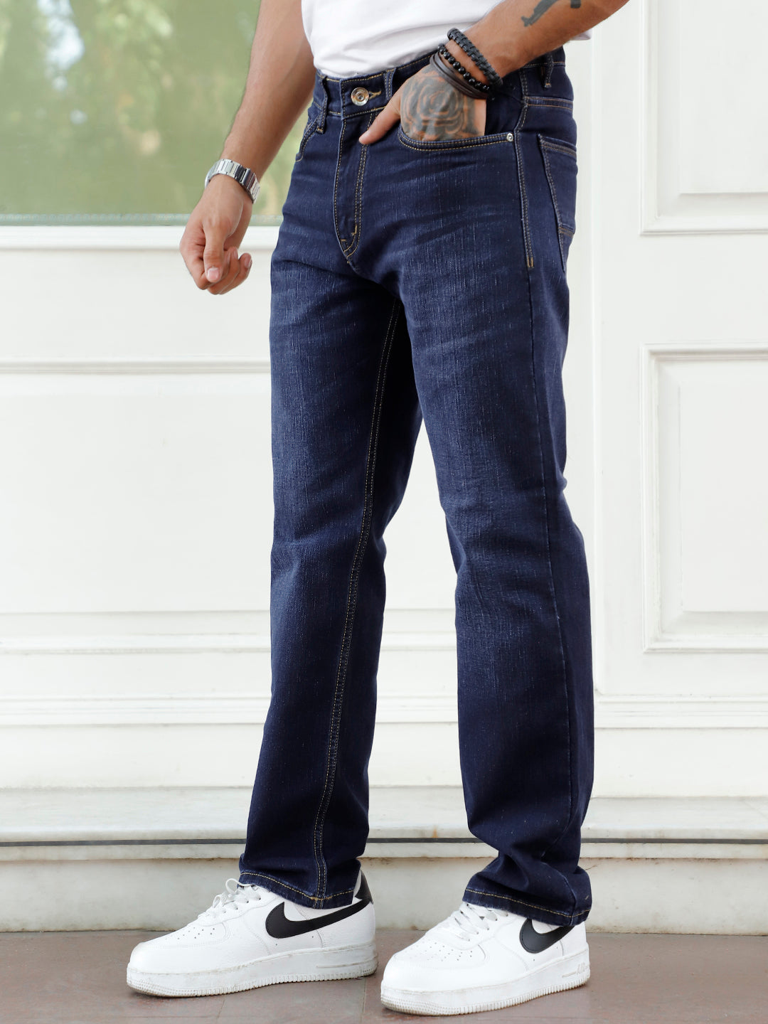 TrueForm Deep Blue Straight Fit Jeans