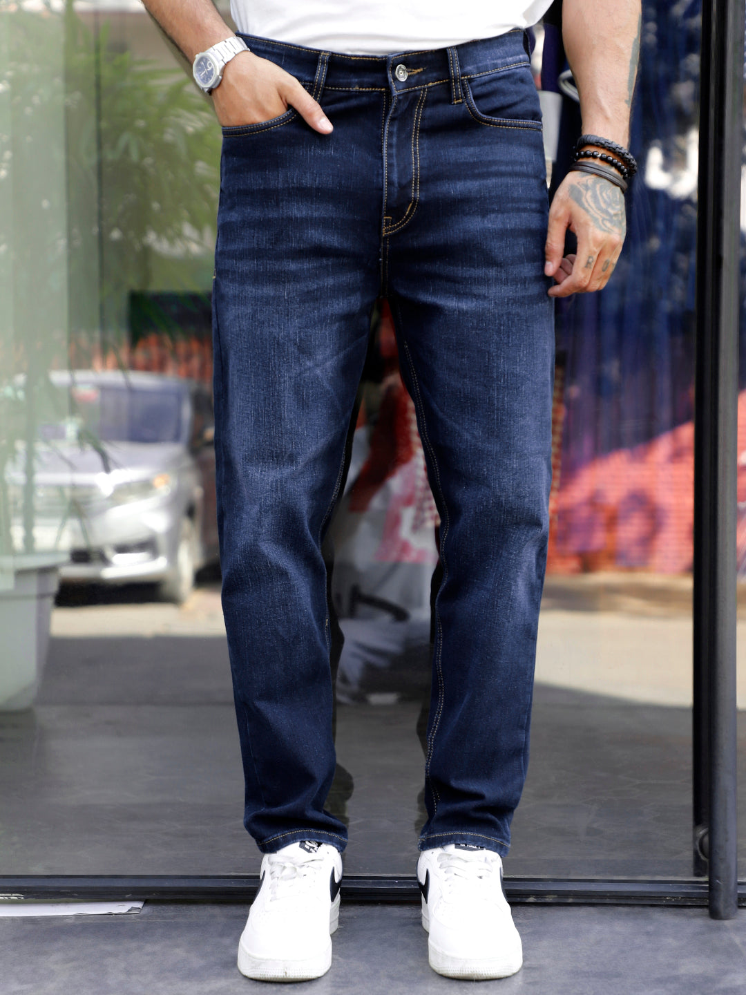 Westbrook Mid Night Blue Carrot Fit Jeans