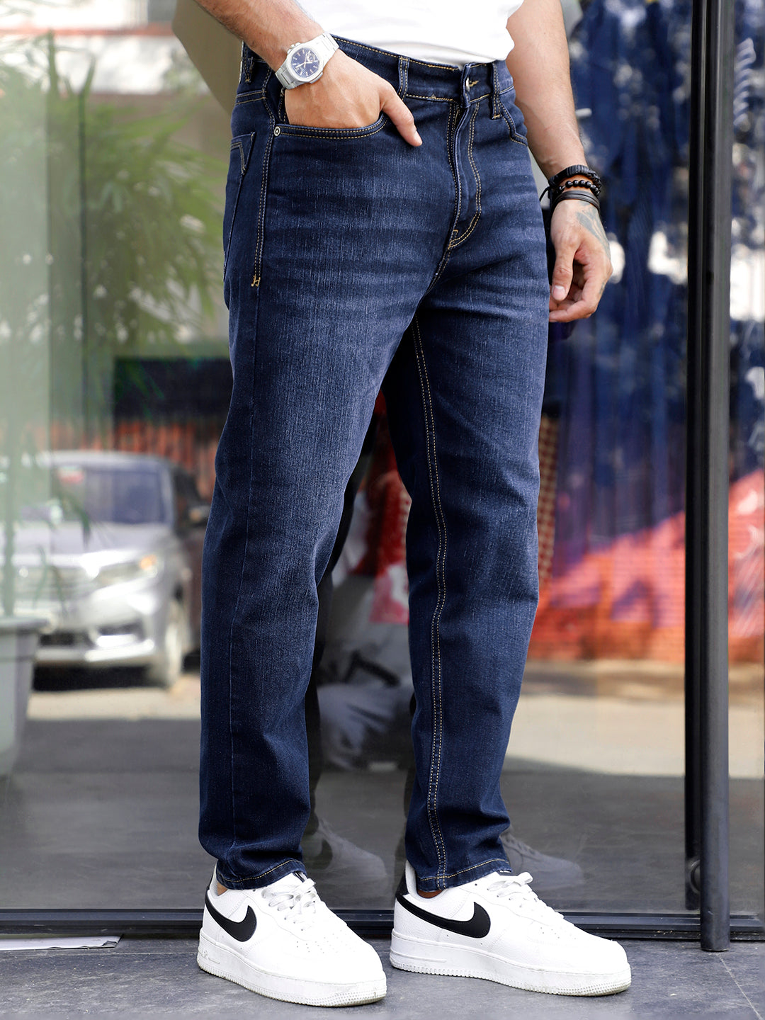 Westbrook Mid Night Blue Carrot Fit Jeans