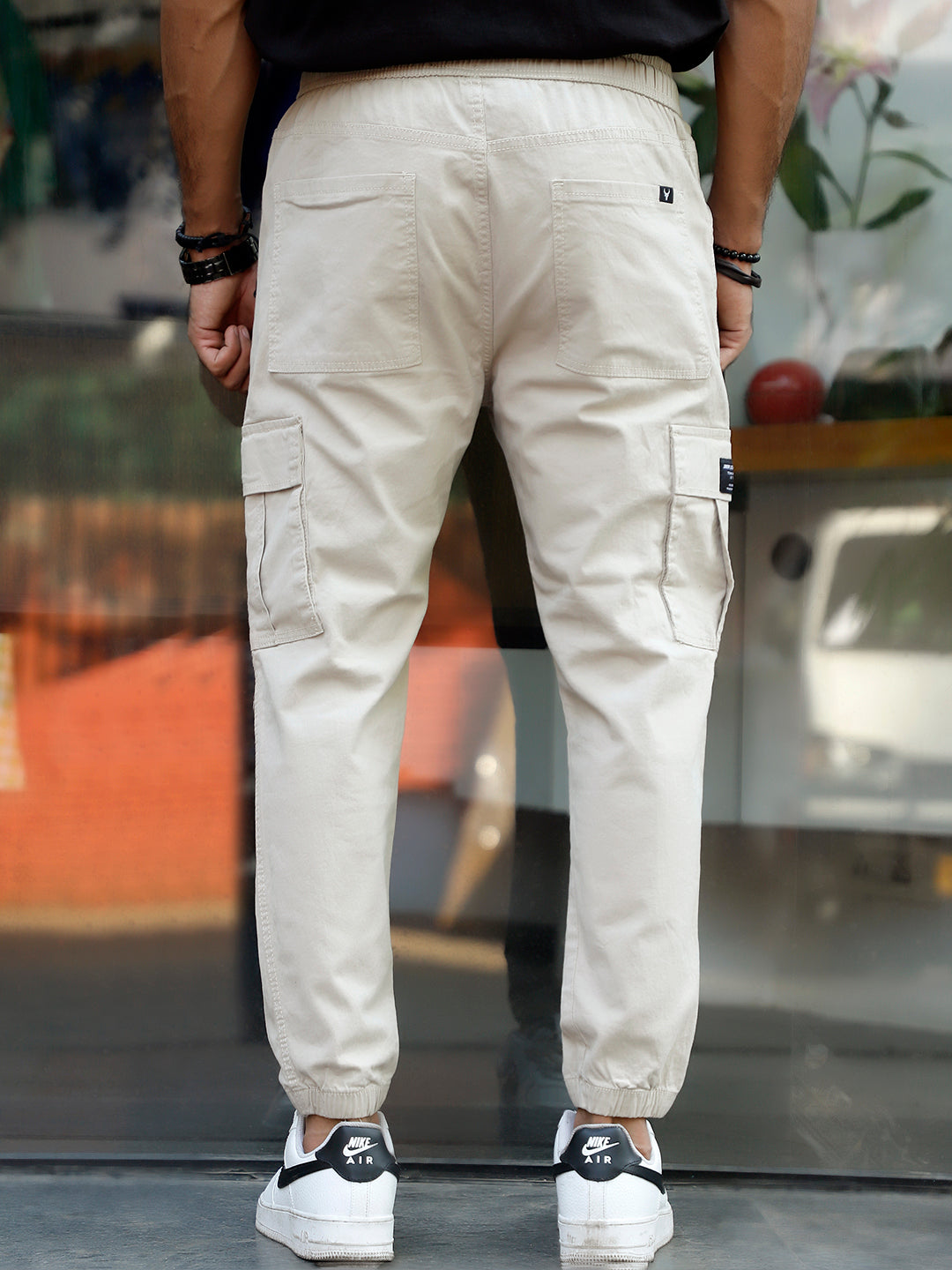 EasyFlex Beige Cotton Cargo