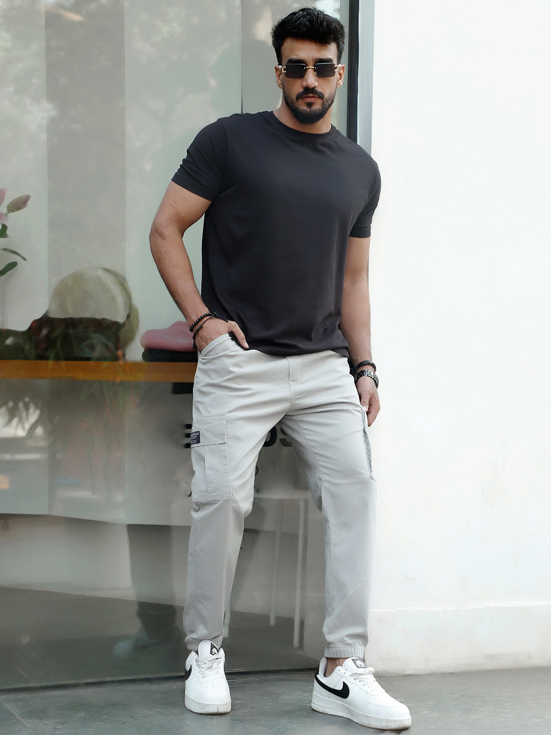 EasyFlex Ash Cotton Cargo