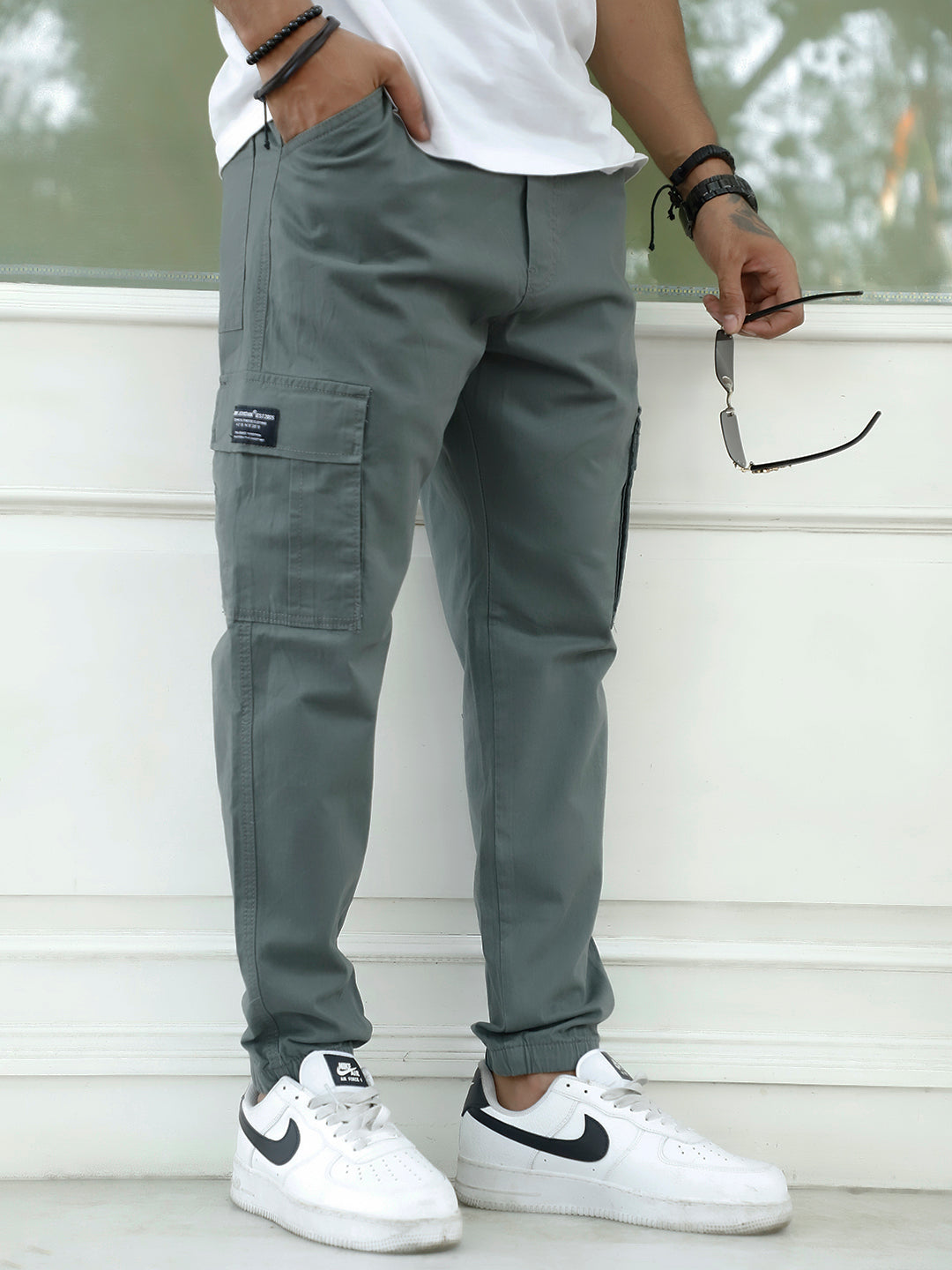 EasyFlex Green Cotton Cargo