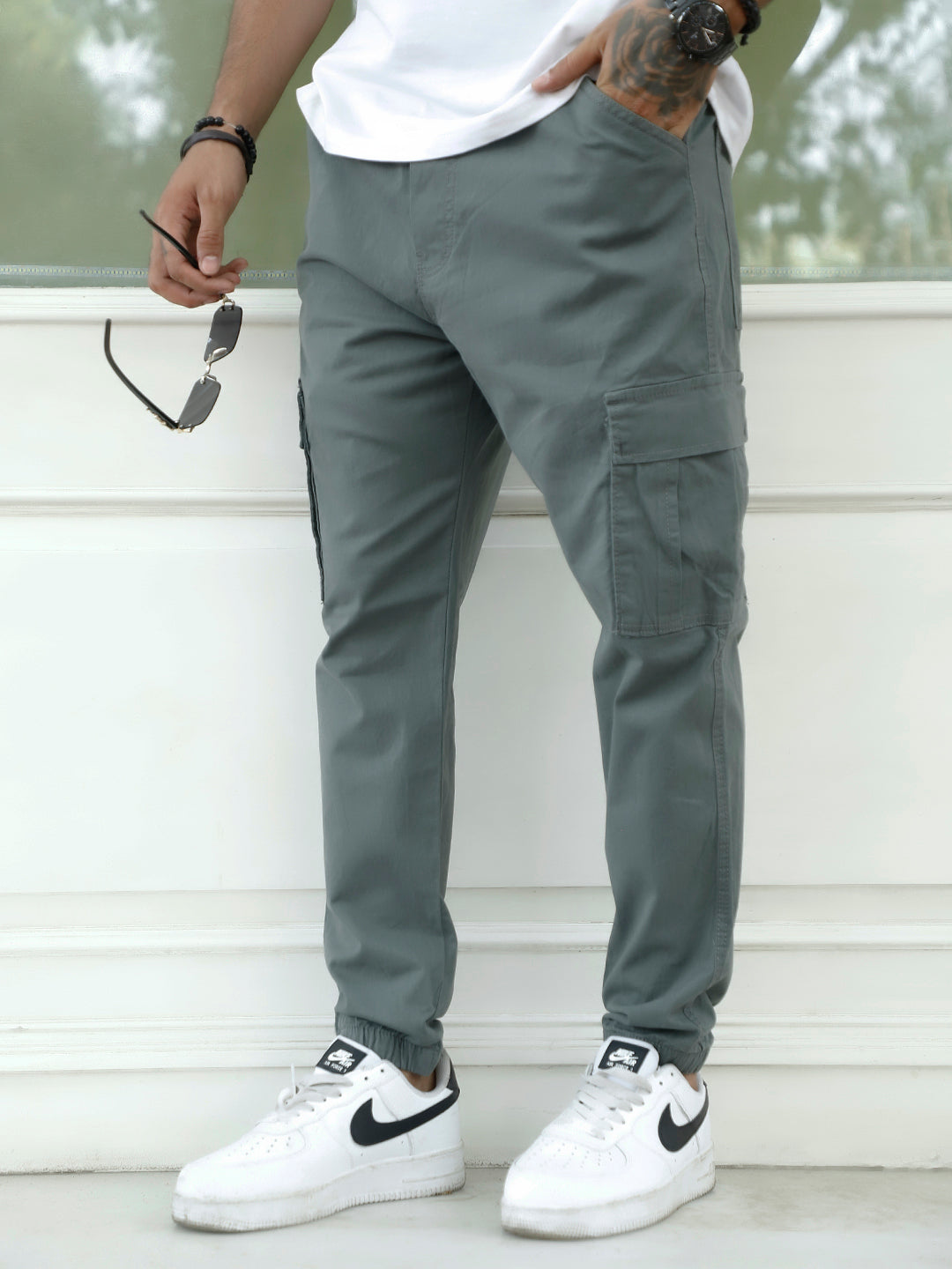EasyFlex Green Cotton Cargo