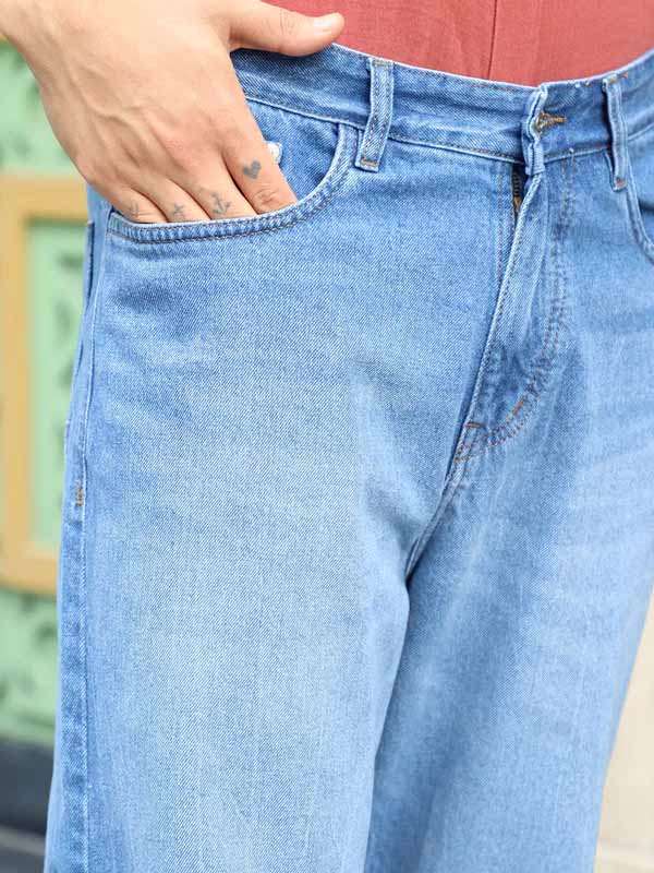 Salted Soul Light Blue Denim Jeans